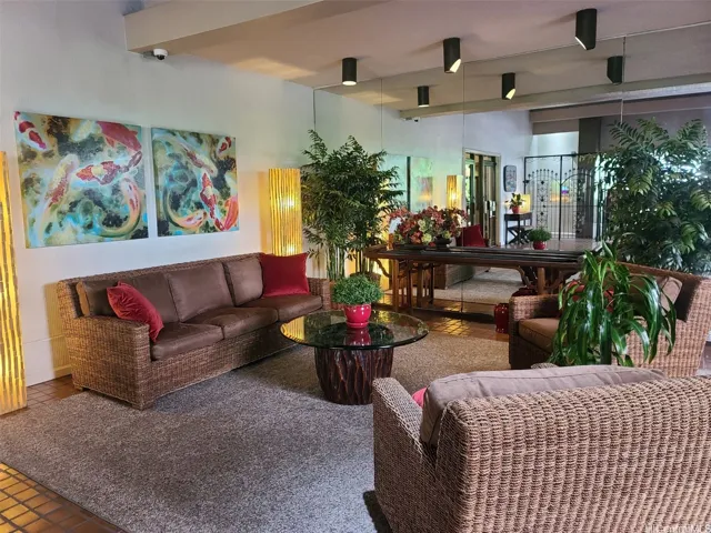 Lobby area has welcoming appeal
