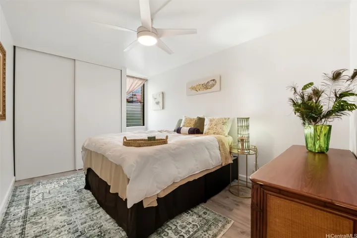 Bedroom on the right from door