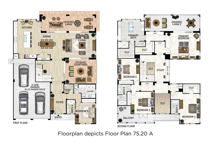Illustrations are artists conceptual depictions only of proposed improvements, are not necessarily to scale and may differ from actual improvements, if any, when constructed. The specific features in a residence vary from home to home and not all features are available in all series or all floorplans within a series. We reserve the right to modify or cancel these specific features, substitute equipment, materials, appliances and brand names in our sole discretion. Color and size variations may occur. All square footage numbers are approximate and may vary due to plotting and field variations or methos od measurement. In addition, we reserve the right to make modifications to maps, floorplans, square footages, exteriors, specifications, features, dimensions, designs, building materials, options colors finishes, landscaping layout and materials and product types at any time without notice or obligation.