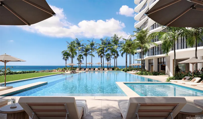 Resort Pool (Enhanced Photo)