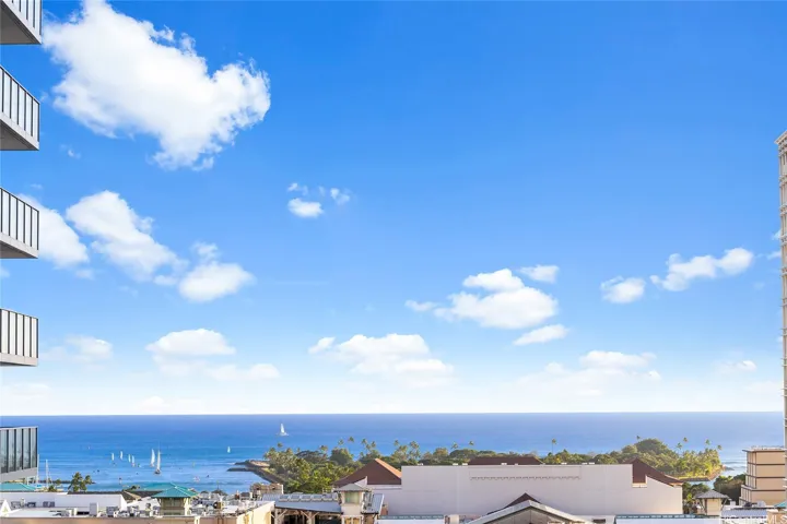 view from living room