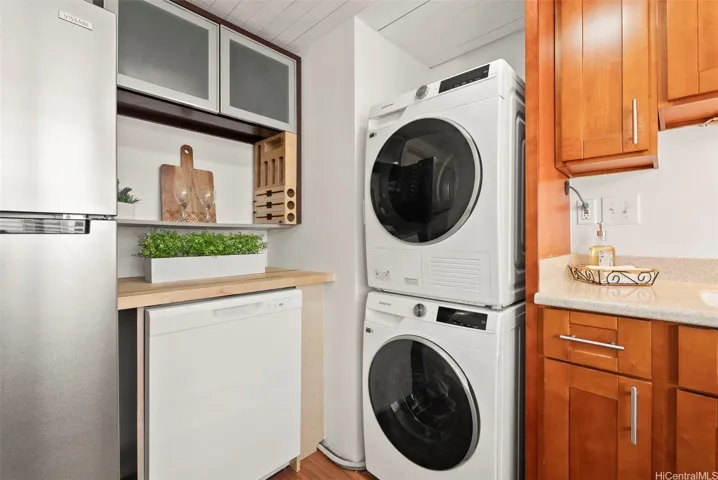 Dishwasher and custom cabinet