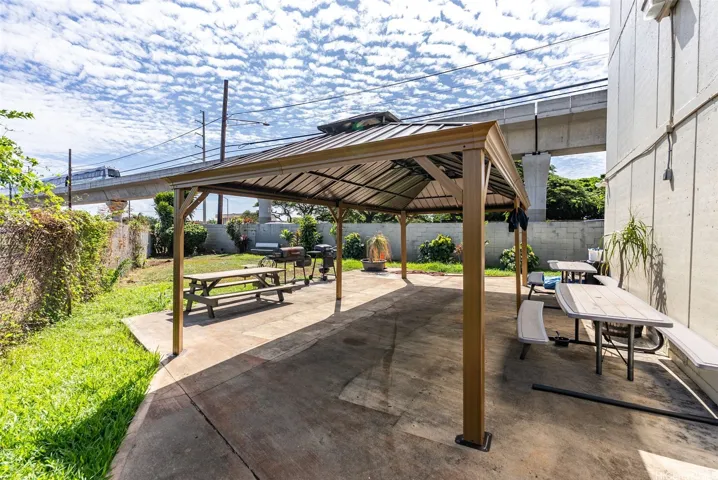 Gazebo and BBQ Area