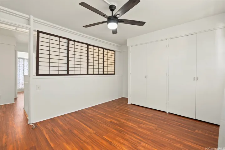 Shoji Panels in Primary Bedroom