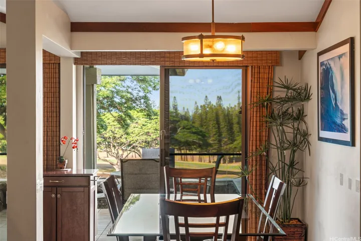 Dining area.