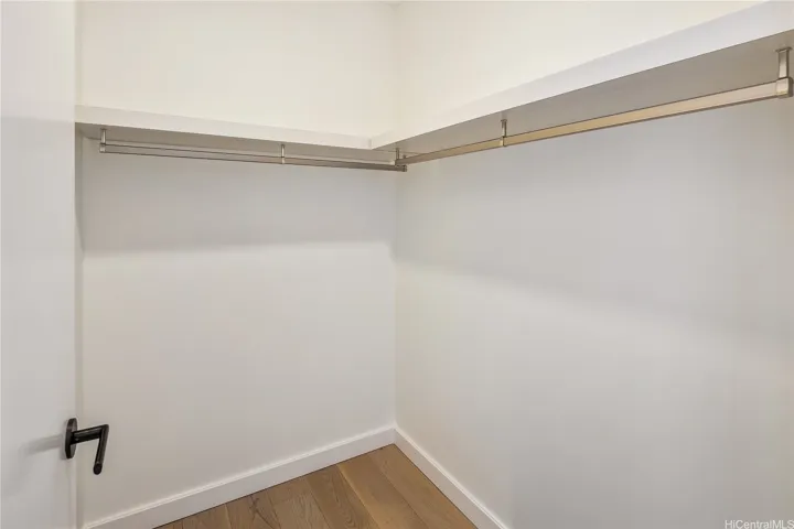 You can never have too much storage space, so enjoy this large walk-in closet!