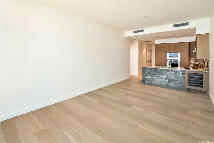 Here is the same room without the Virtual Staging.