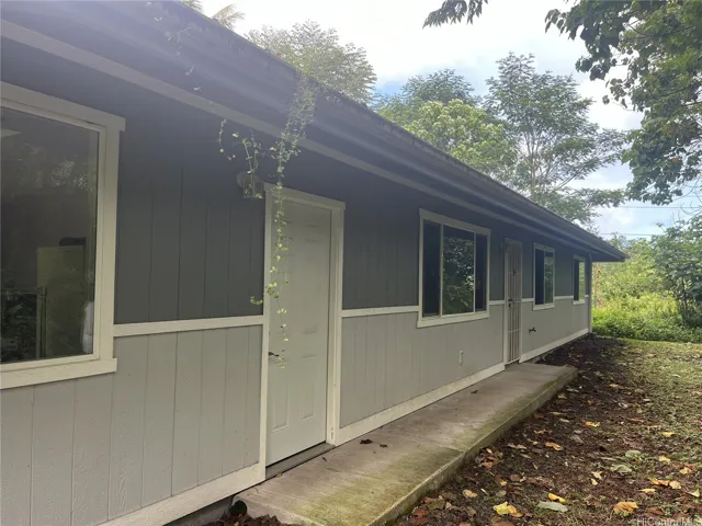 Side garage door and main entry door