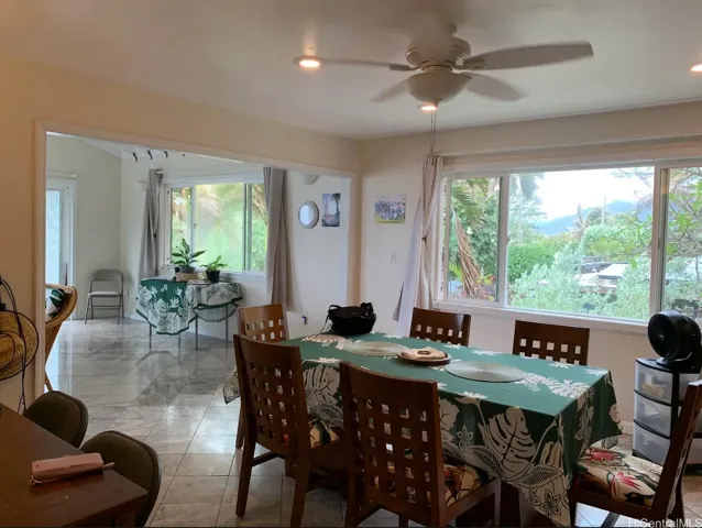 Upstairs Dining Area.