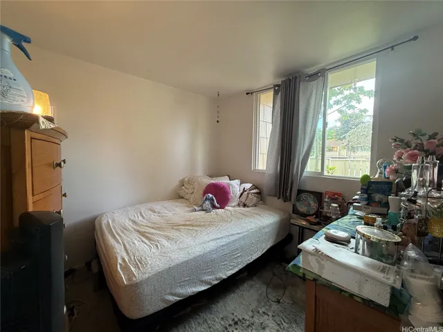 The 1st bedroom downstairs.