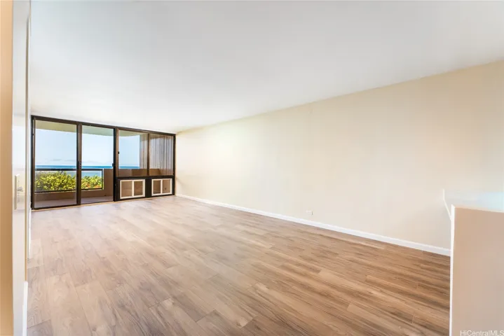 Large living room with Ocean views.