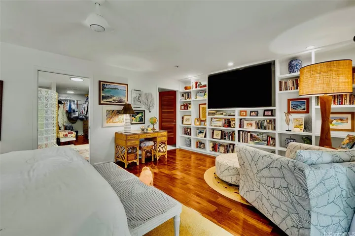 Master Bedroom custom wall unit