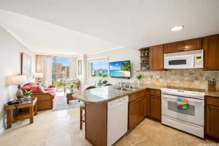 Kitchen from entrance