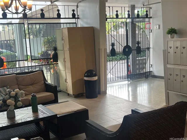 From lobby to front gate