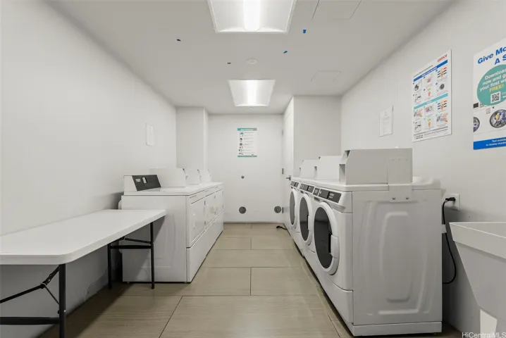 and even an additional laundry room for those extra large comforters and loads.
