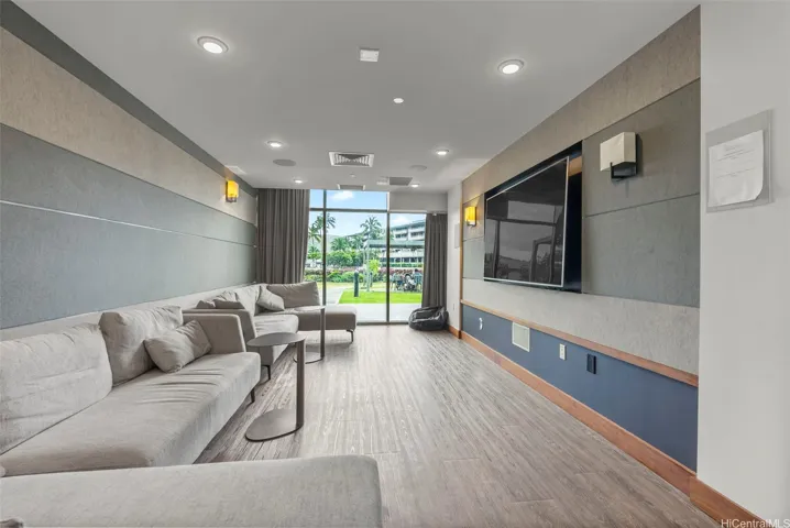 ...a theatre room, ...