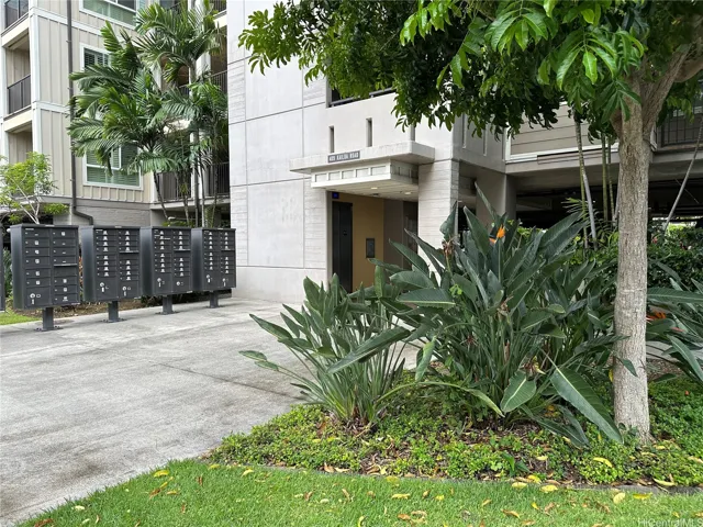 Mailboxes for Buildings 7 & 8 located next to Building 7 secured elevator (elevator fob required for access)