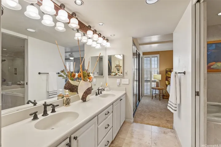 Separate Double sink vanity