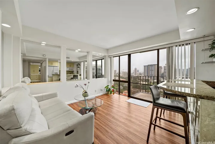 Enjoy beautiful view from your living roon
