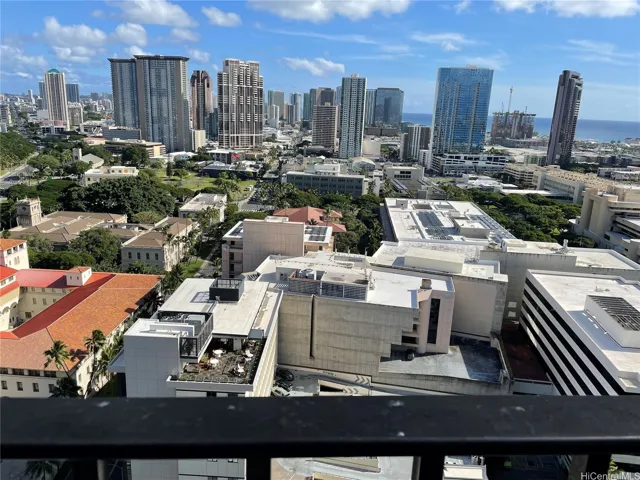 Kakaako view from lanai