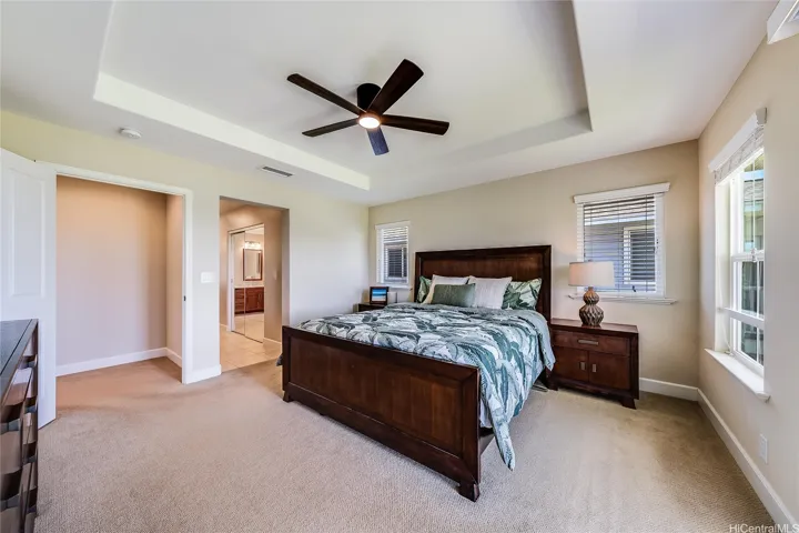 Primary bedroom with ensuite
bath