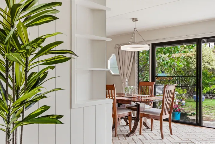 The home still has original built ins which add to the charm.