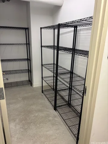 This is the right side of your new storage closet.