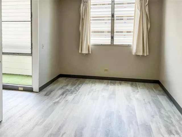 Photo taken prior to tenant moving in