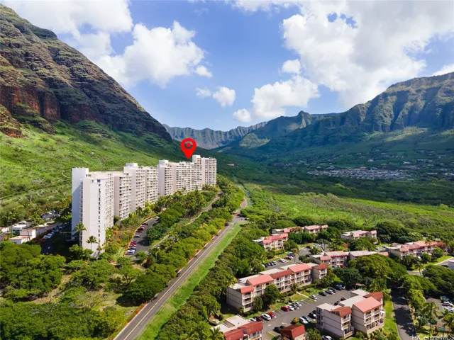 J-Tower on the Mauka Side of the Complex.