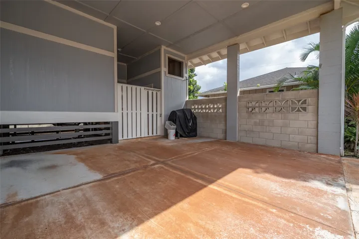 Two Car Carport w/ Storage