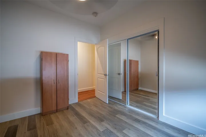 Mirrored closet doors