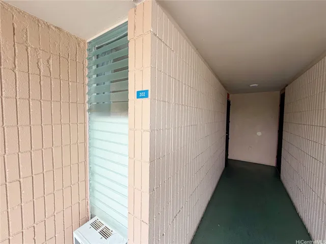 Entry way of unit
