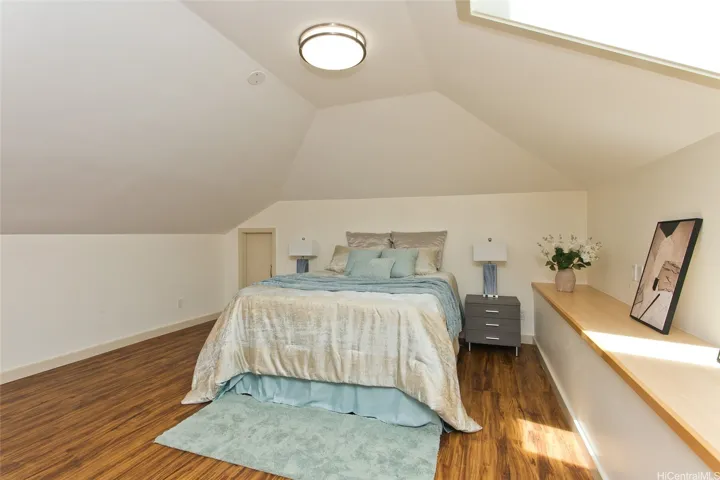 Upstairs Bedroom with Air Conditioning