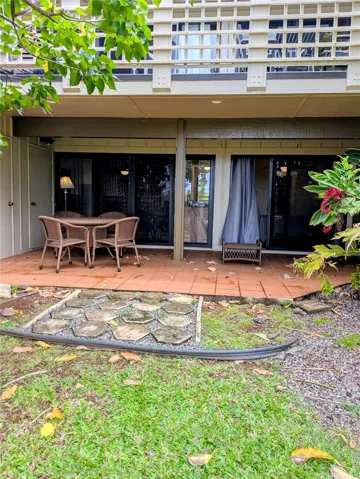 Full back patio