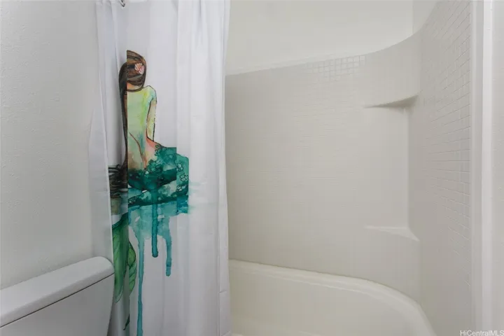 Hall Bath with tub/shower