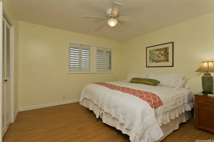 Bedroom #2 with walk-in closet