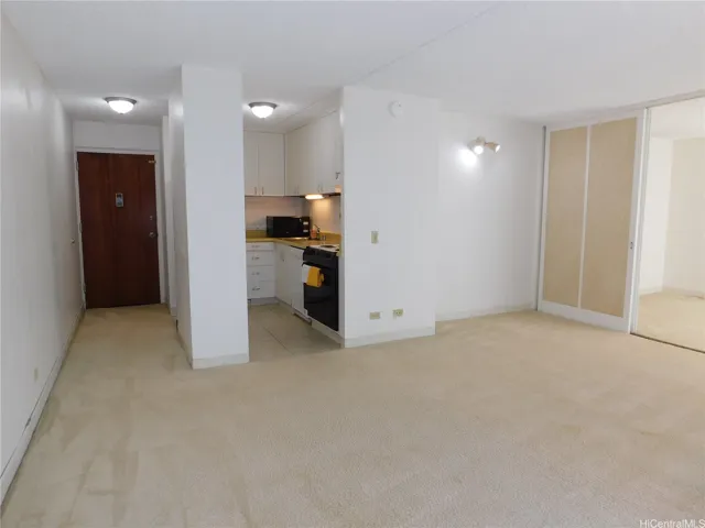 From the living room toward the kitchen.