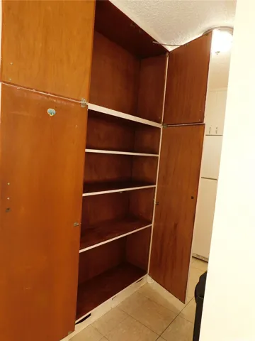 Large pantry in the kitchen.