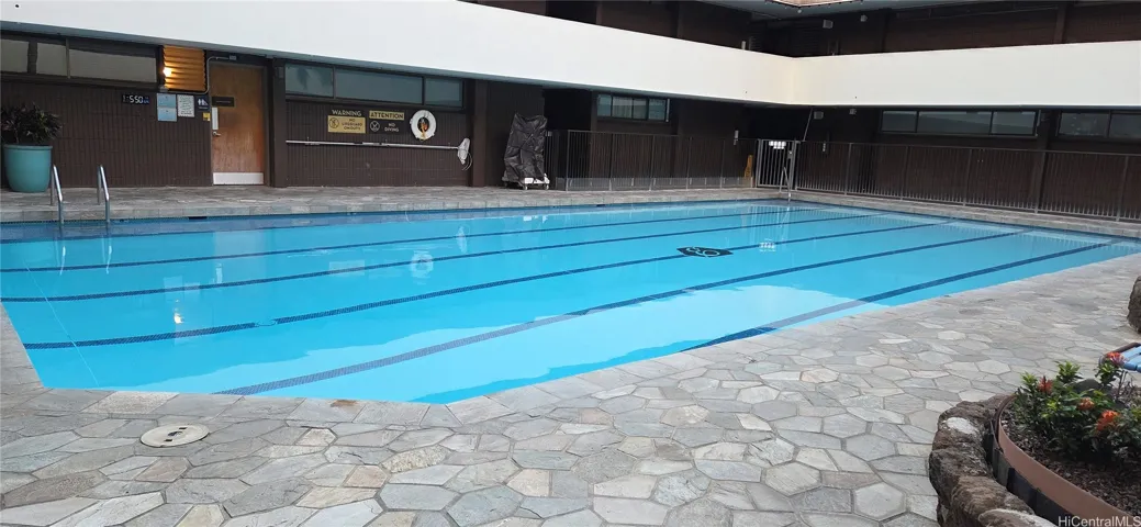 Pool on sundeck