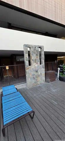 shower on sundeck