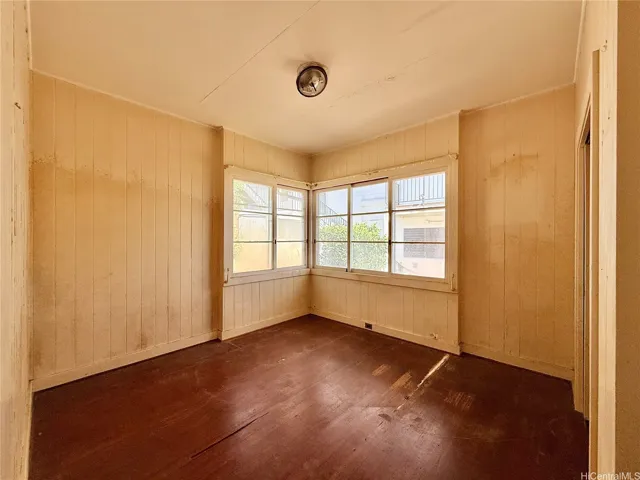 Smaller bedroom towards the front of house