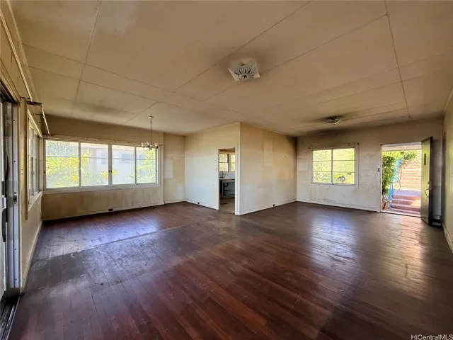View back towards kitchen – open this up