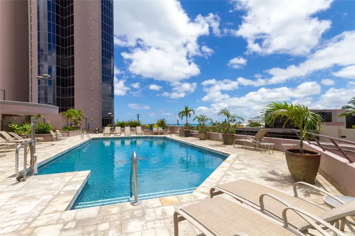 in-ground pool to enjoy year round.