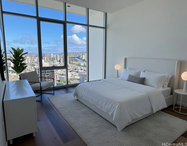 Secondary Bedroom - Virtually Staged