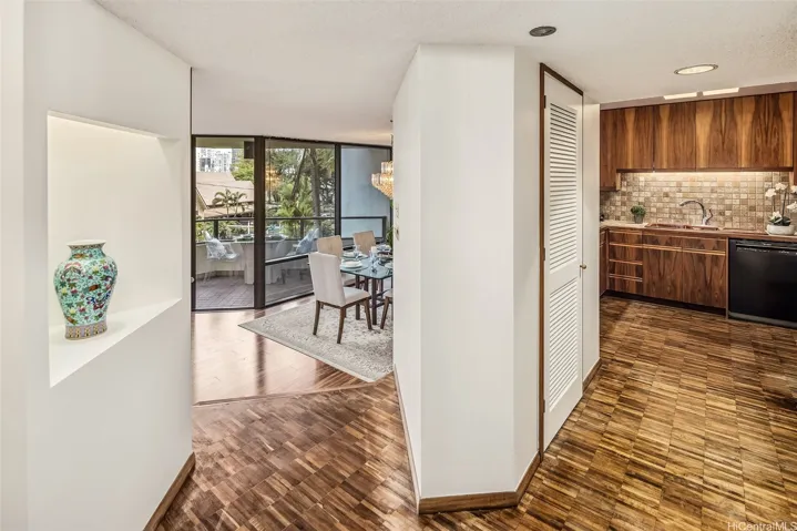 The entire unit has been newly painted--walls, ceilings, and doors.