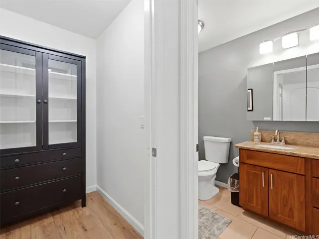 Hall closet and 2nd guest bathroom