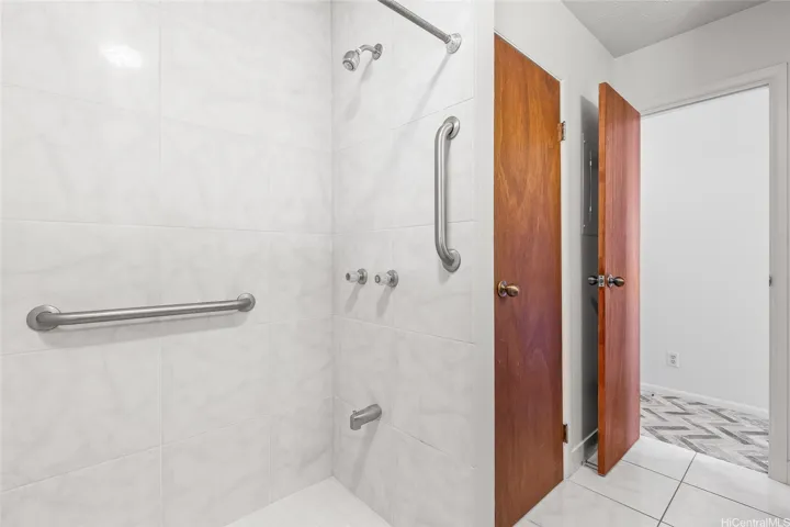Main bathroom in home