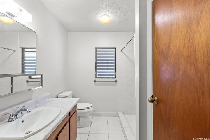 Main bathroom in home