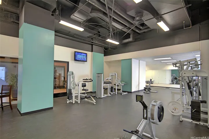 Fitness Center is accessible 24/7