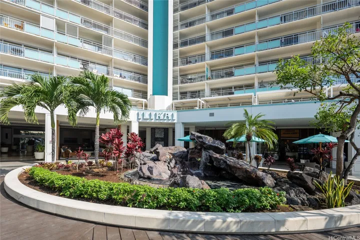 Manicured grounds throughout the resort